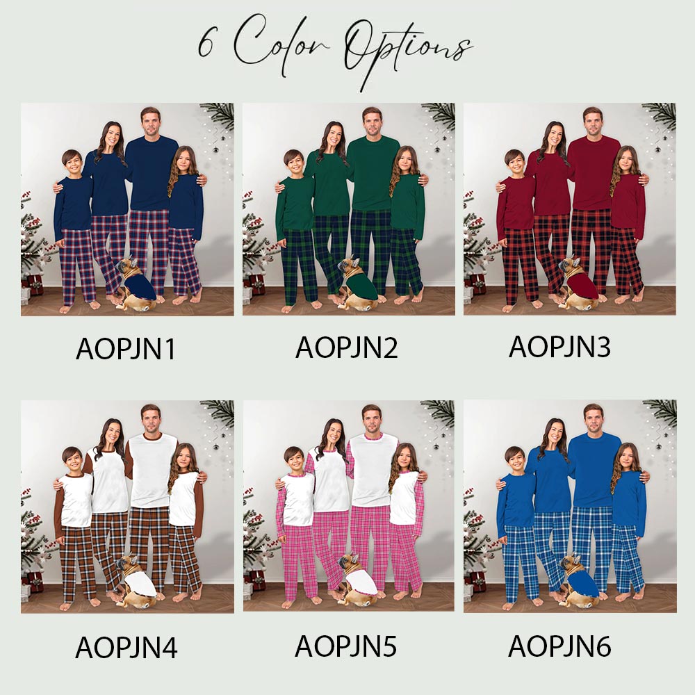 Polar Express Family Holiday Pajama Sets