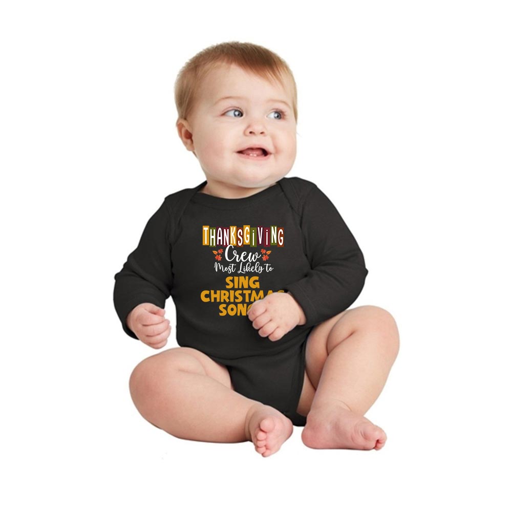 Customizable Funny Saying Thanksgiving Family Pajamas Matching Cotton Customizable Funny Saying Thanksgiving Family Pajamas Matching Cotton