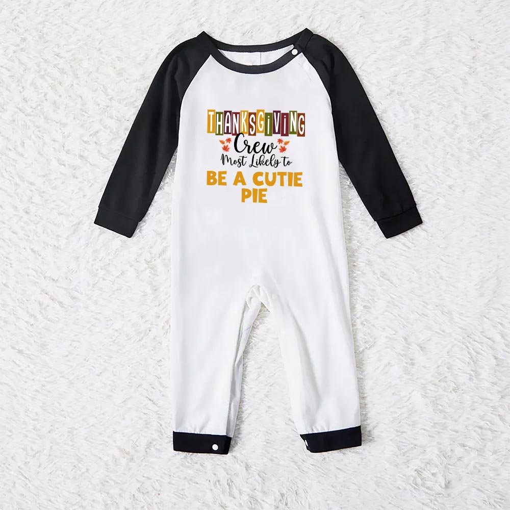 Personalized Funny Quote Matching Family Pajamas For Thanksgiving Personalized Funny Quote Matching Family Pajamas For Thanksgiving