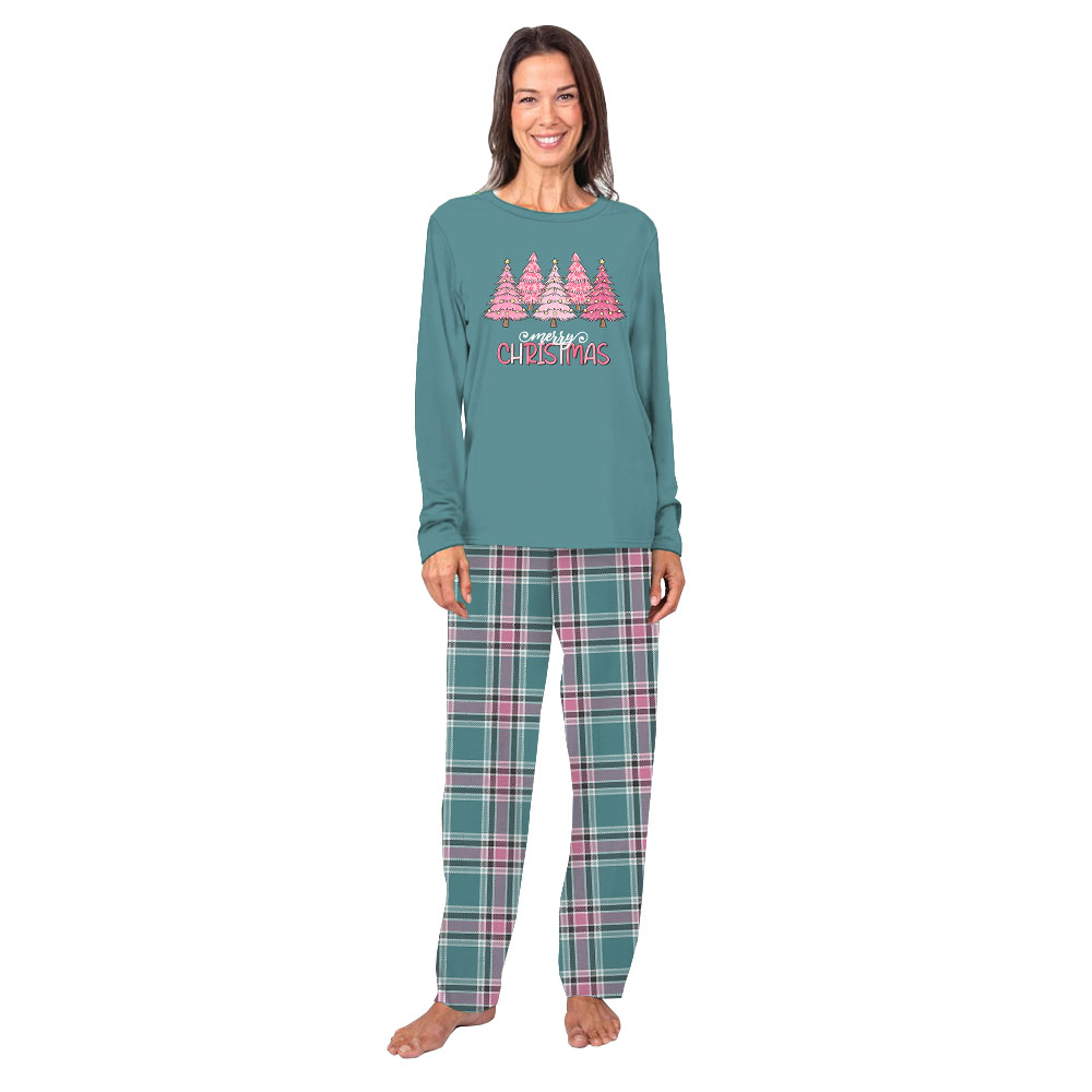 Unique Pink And Green Christmas Pajamas Family Plaid Unique Pink And Green Christmas Pajamas Family Plaid
