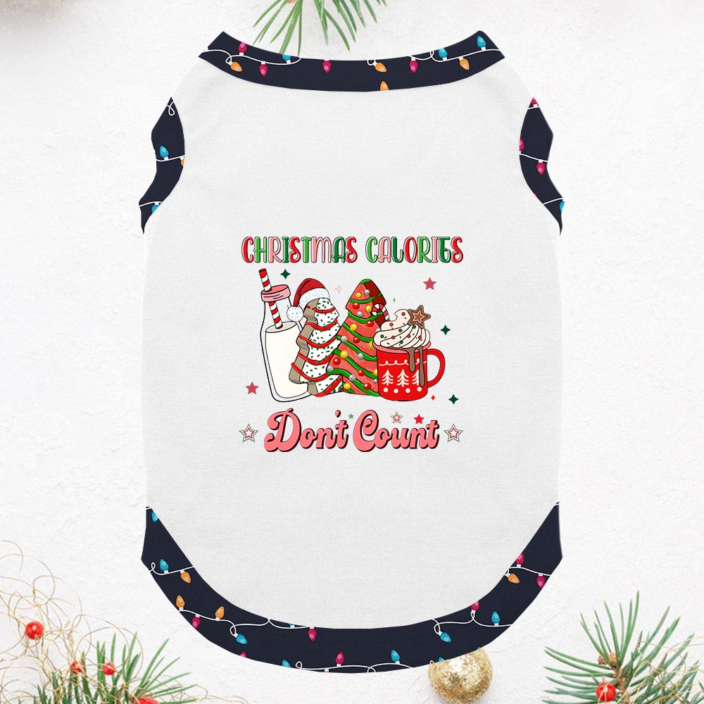 Christmas Calories Don’t Count Short Sleeves Matching Holiday Pajamas Christmas Calories Don’t Count Short Sleeves Matching Holiday Pajamas