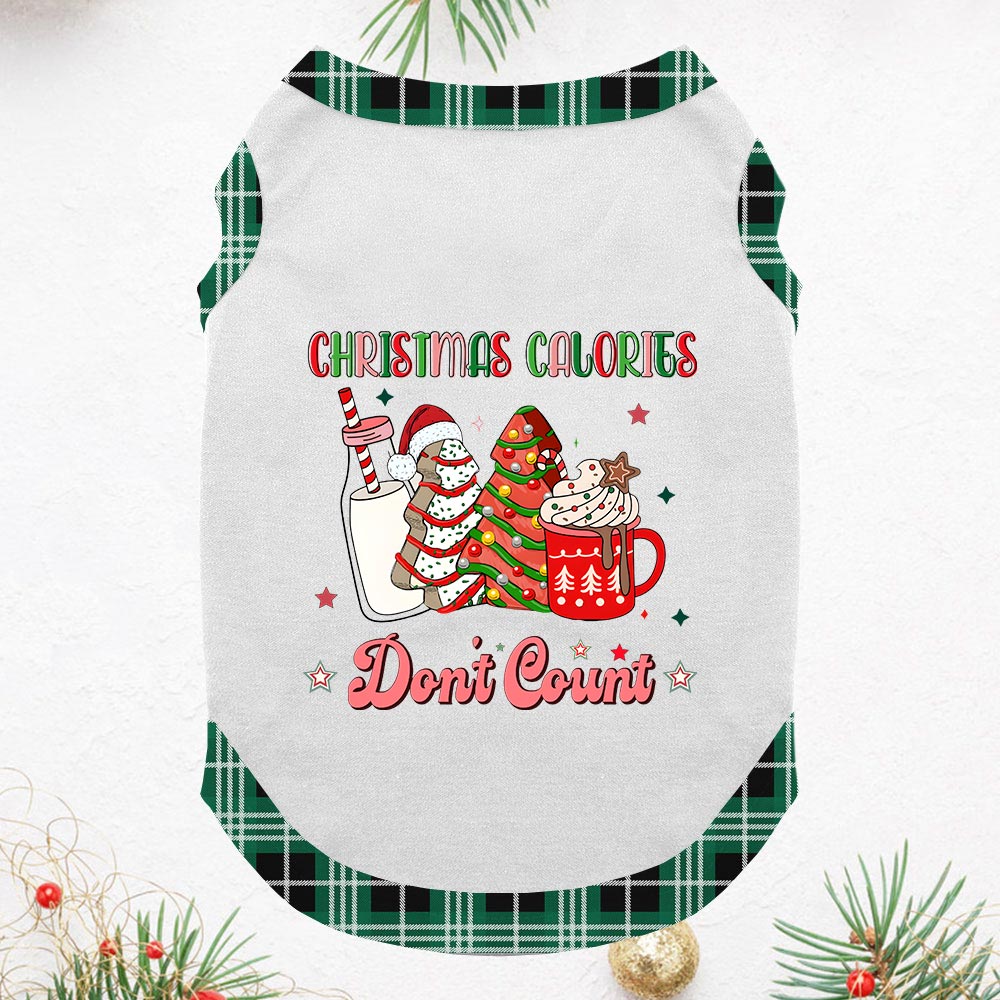 Family Matching Pajamas Saying Christmas Calories Don't Count Family Matching Pajamas Saying Christmas Calories Don't Count