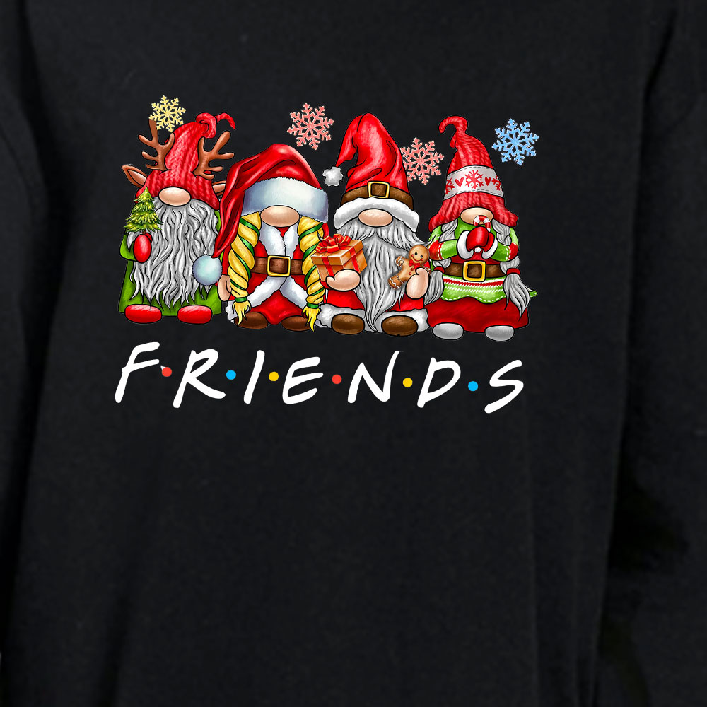 Gnome Friends Matching 100 Percent Cotton Christmas PJs