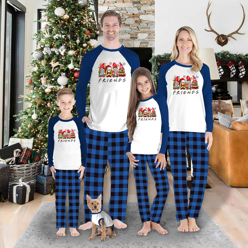 Gnome Friends Matching Christmas PJs With Plus Size Gnome Friends Matching Christmas PJs With Plus Size