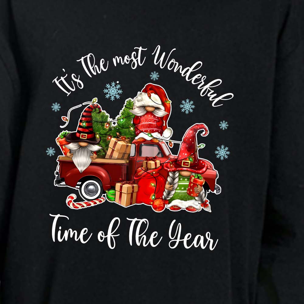 Gnome Red Truck Christmas Match Pjs 100% Cotton Gnome Red Truck Christmas Match Pjs 100% Cotton
