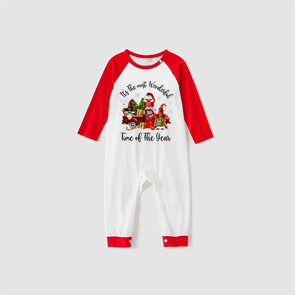 It's The Most Wonderful Time Christmas Matching PJs Gnome It's The Most Wonderful Time Christmas Matching PJs Gnome