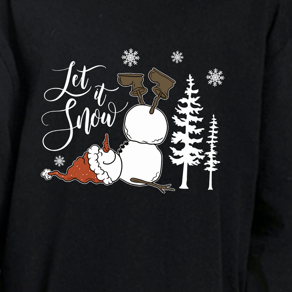 100 Cotton Family Matching Xmas PJs Print Snowman Let It Snow 100 Cotton Family Matching Xmas PJs Print Snowman Let It Snow