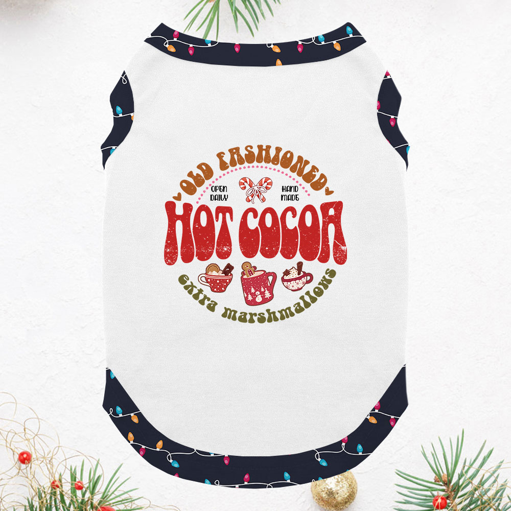 Matching Hot Cocoa Marshmallows Holiday Pjs Short Sleeves Matching Hot Cocoa Marshmallows Holiday Pjs Short Sleeves