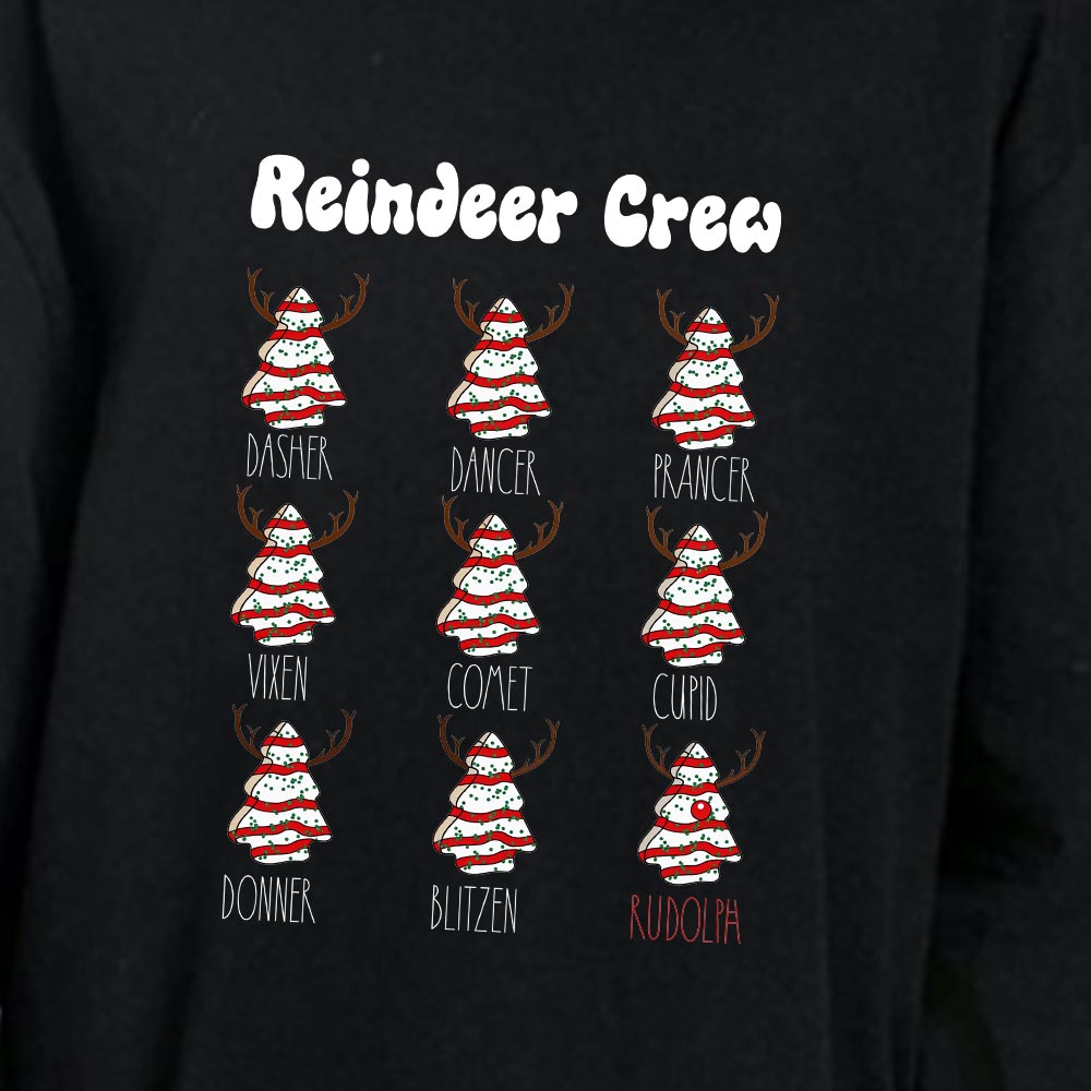 Christmas Cake Reindeer Family Pajamas Matching Cotton Christmas Cake Reindeer Family Pajamas Matching Cotton
