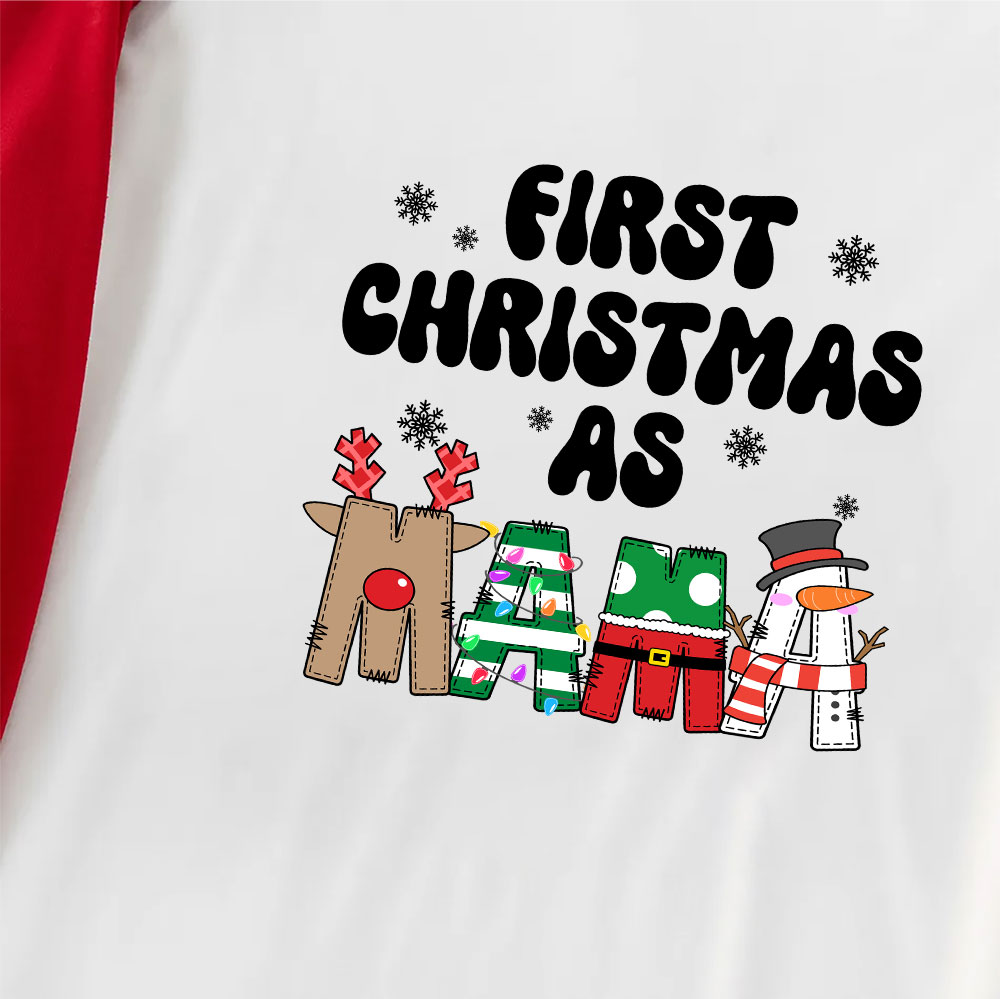 My First Christmas Family With Infant Matching Pajamas My First Christmas Family With Infant Matching Pajamas