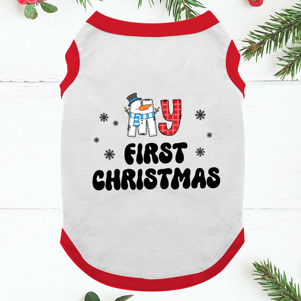 My First Christmas Family With Infant Matching Pajamas My First Christmas Family With Infant Matching Pajamas