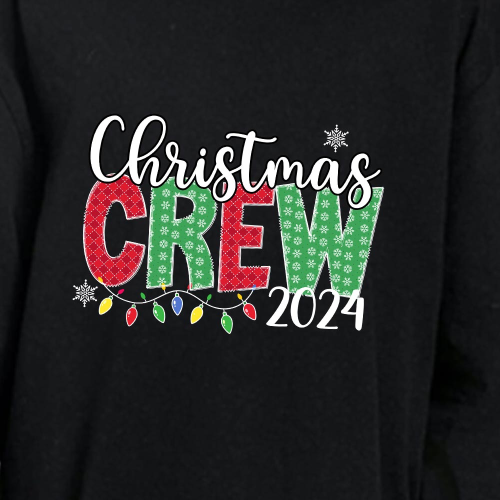 Christmas Crew 2024 Pajamas Dog And Owner Cotton
