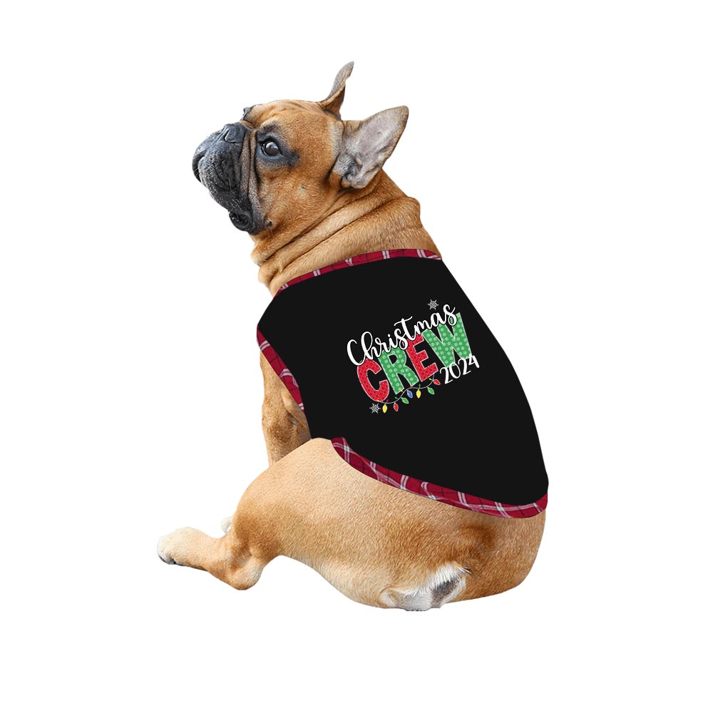 Christmas Crew 2024 Pajamas Dog And Owner Cotton