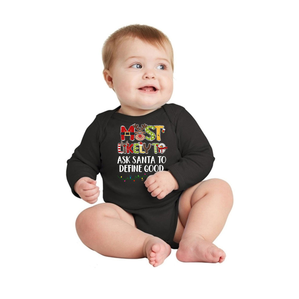 Cotton Family Matching Xmas Pjs With 25 Funny Most Likely To Sayings