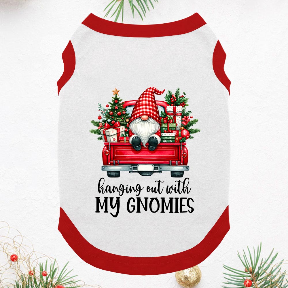Hanging Out With My Gnomies Family Christmas Pajama Sets Hanging Out With My Gnomies Family Christmas Pajama Sets