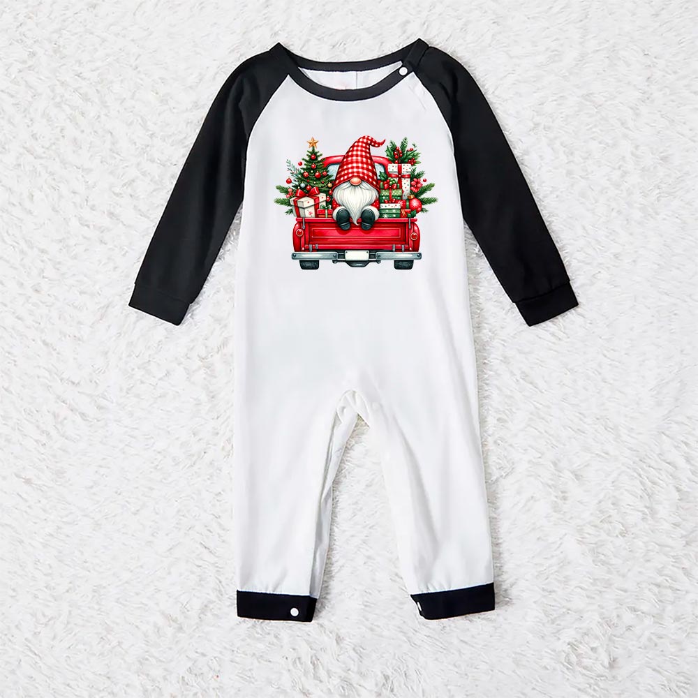 Cute Gnome Matching Family Pajama Sets Christmas