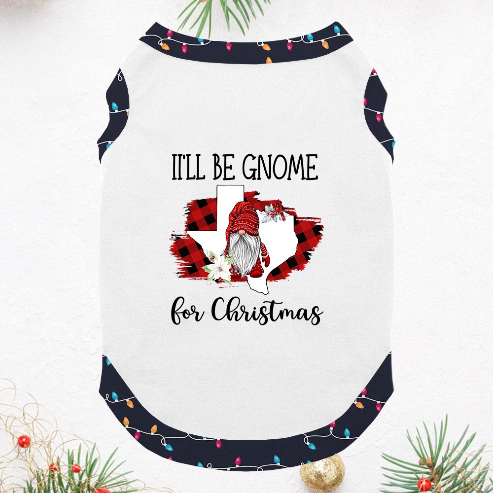 I'll Be Gnome For Christmas Matching Family Jammies Short Sleeves I'll Be Gnome For Christmas Matching Family Jammies Short Sleeves