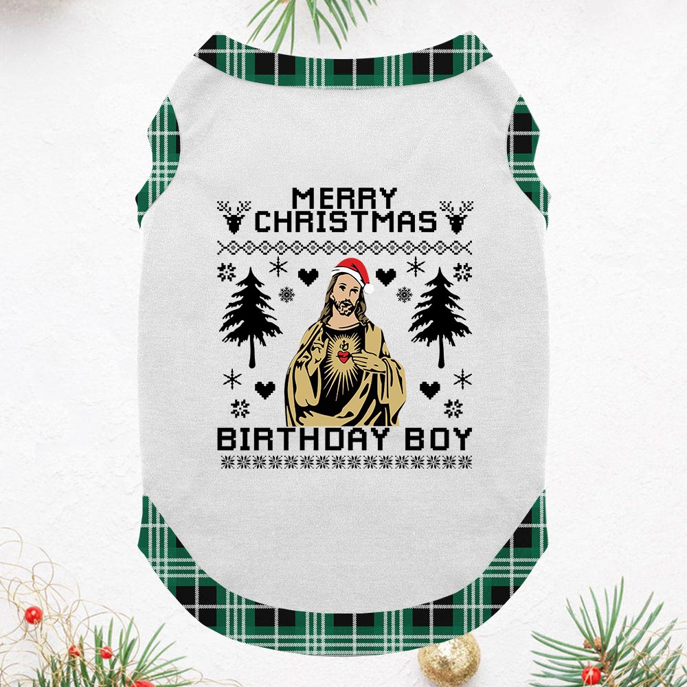 Funny Jesus Birthday Matching Family Pajamas For Christmas