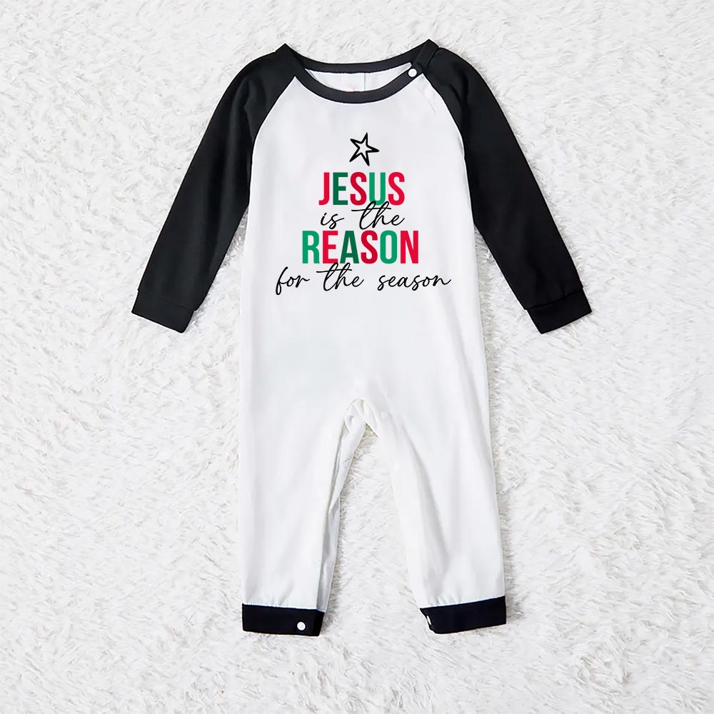 Jesus Is The Reason Matching Pajamas For The Family For Christmas Jesus Is The Reason Matching Pajamas For The Family For Christmas