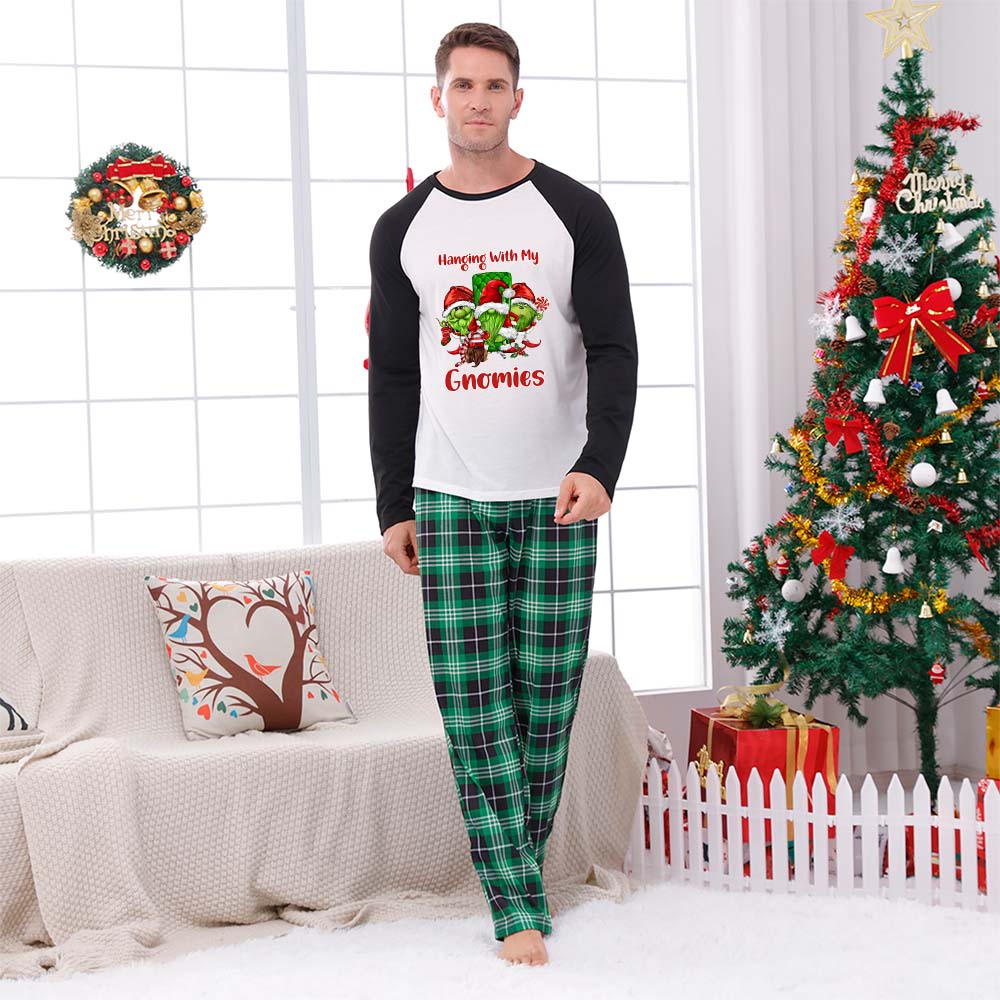 Green Gnome Funny Matching Xmas Family Pajamas Green Gnome Funny Matching Xmas Family Pajamas