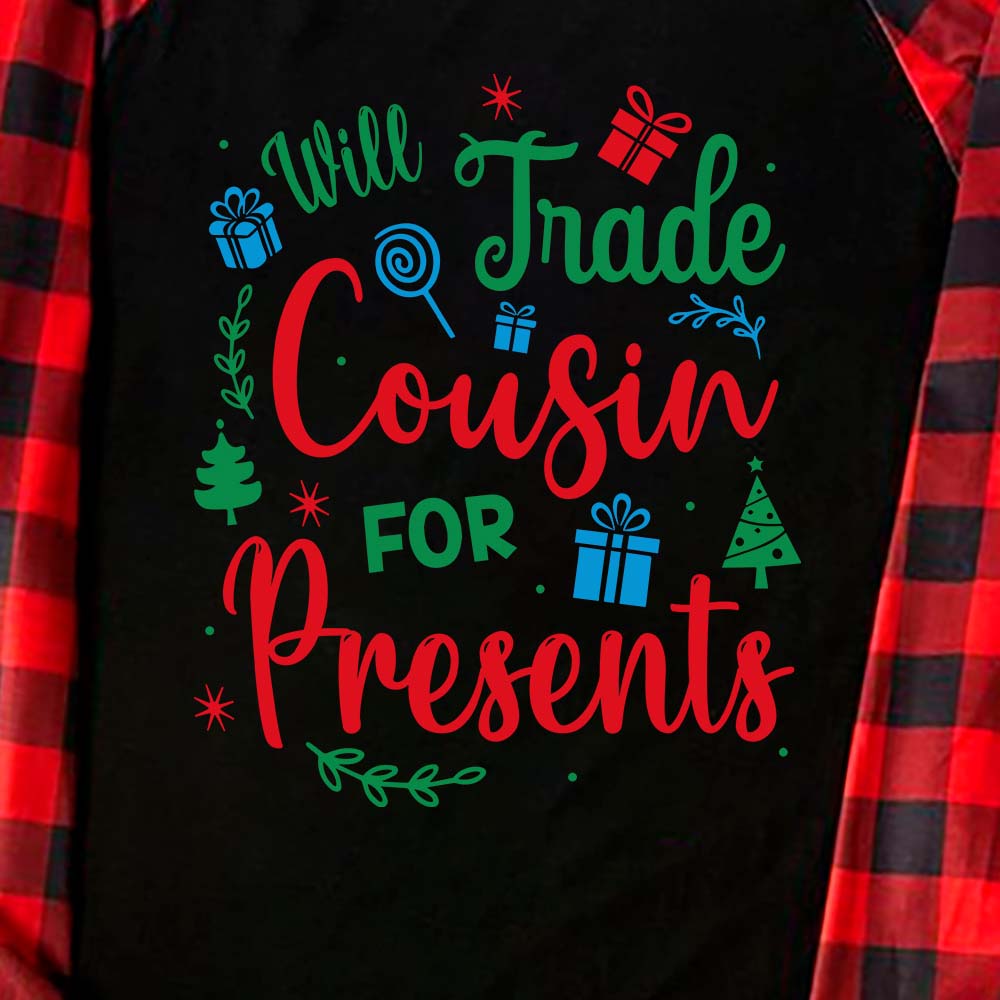 Trade Cousin For Gift Funny Pajamas For The Family Christmas