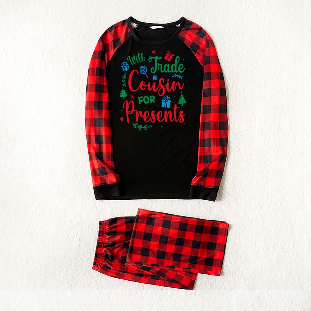 Trade Cousin For Gift Funny Pajamas For The Family Christmas