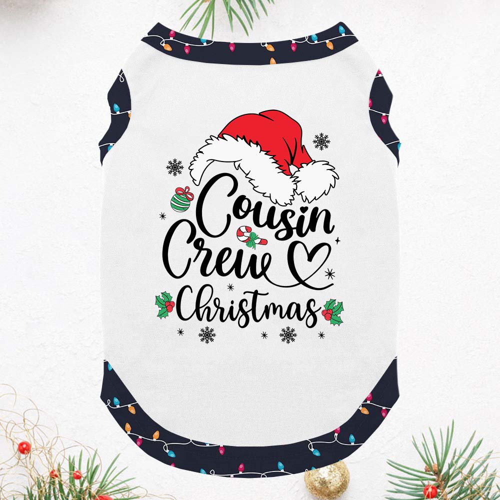 Cousin Crew Sibling Matching Family Pajamas Short Sleeve