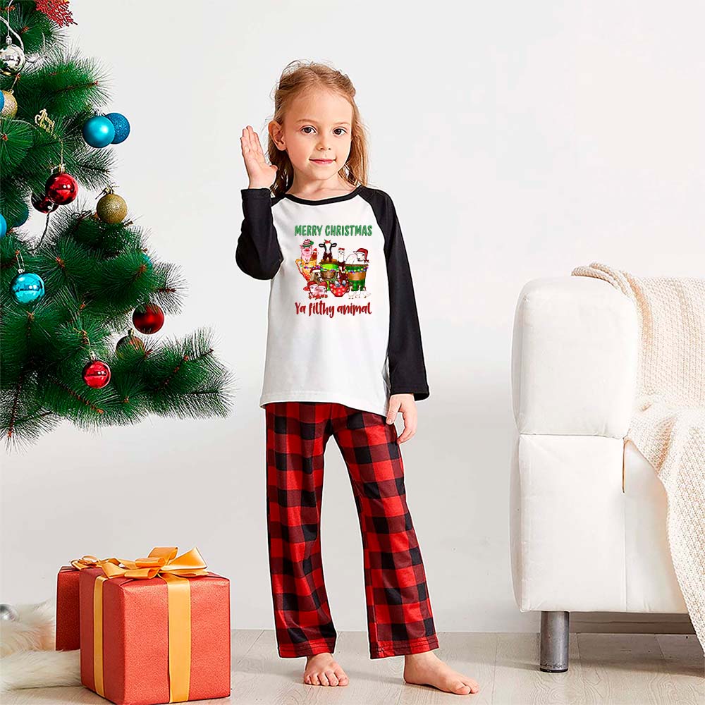 Farm Animal Jammies For Your Families Merry Christmas Ya Filthy Animal Farm Animal Jammies For Your Families Merry Christmas Ya Filthy Animal