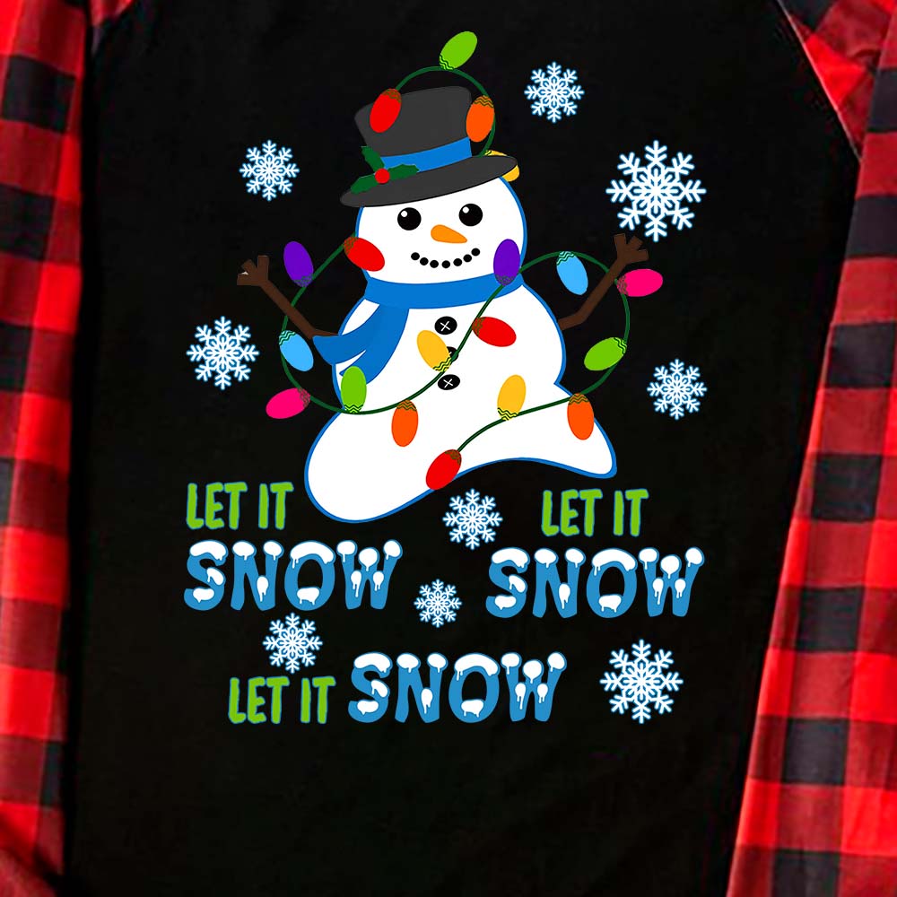 Let It Snow Family Christmas Jammies Let It Snow Family Christmas Jammies