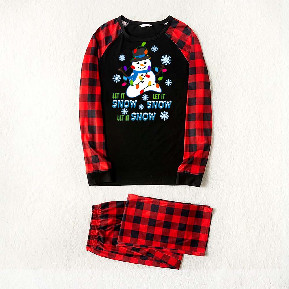 Let It Snow Family Christmas Jammies Let It Snow Family Christmas Jammies