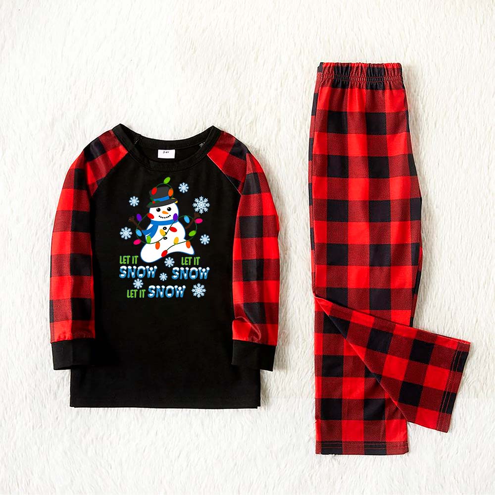 Let It Snow Family Christmas Jammies Let It Snow Family Christmas Jammies