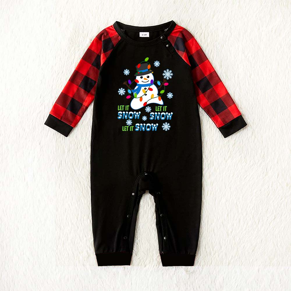 Let It Snow Family Christmas Jammies Let It Snow Family Christmas Jammies
