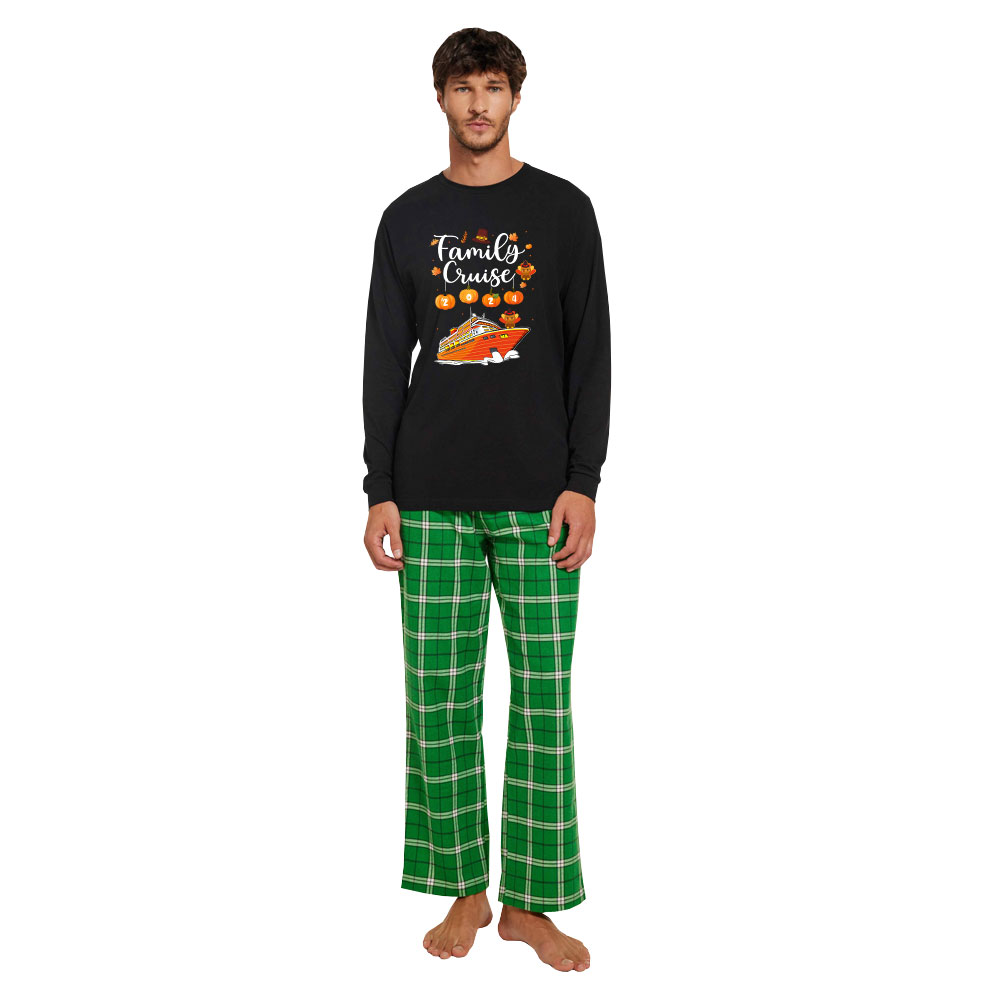 2024 Thanksgiving Cruise Matching Jammies For Family Cotton 2024 Thanksgiving Cruise Matching Jammies For Family Cotton
