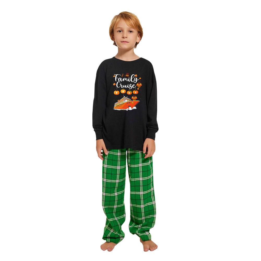 2024 Thanksgiving Cruise Matching Jammies For Family Cotton 2024 Thanksgiving Cruise Matching Jammies For Family Cotton