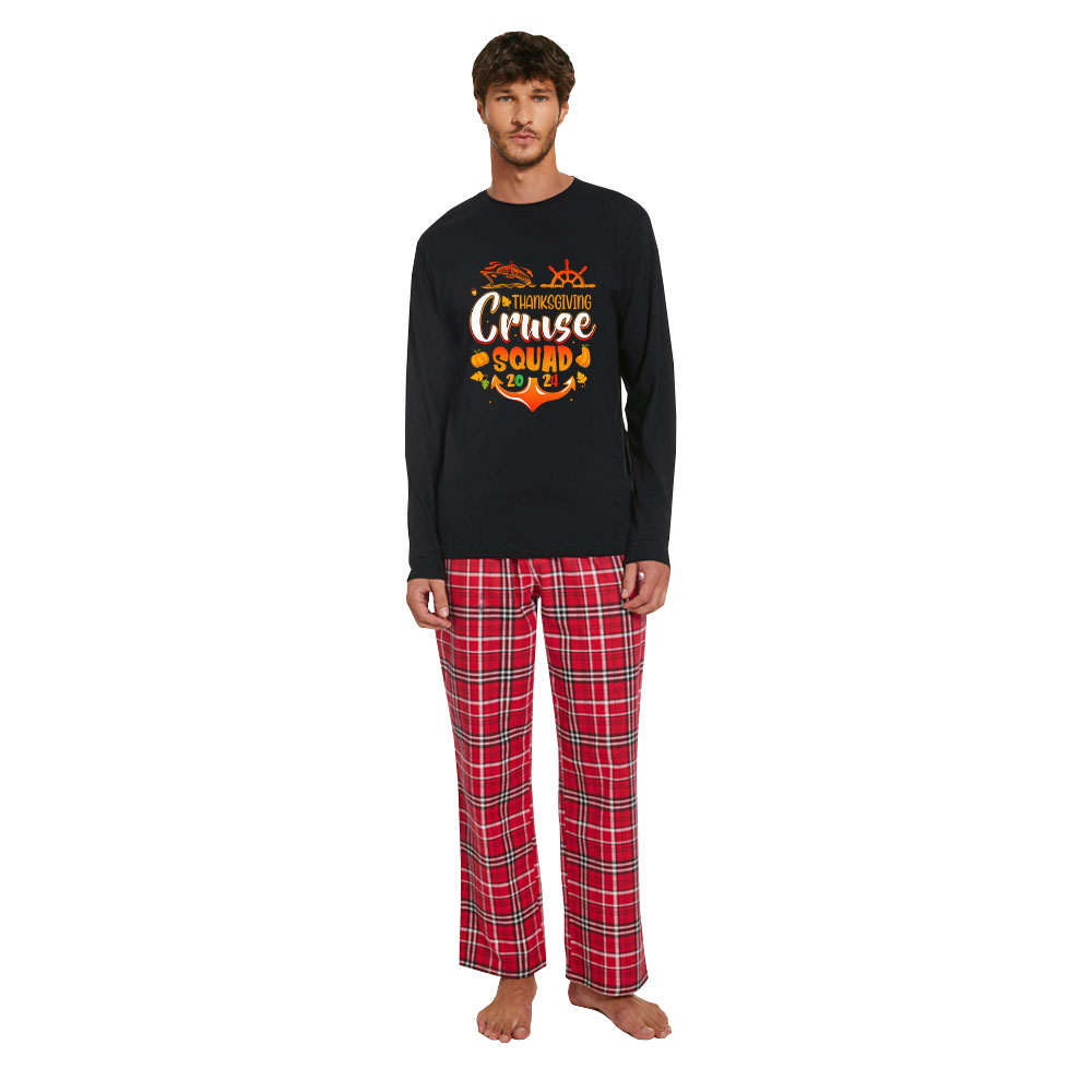 2024 Thanksgiving Cruise Holiday Family Jammies Cotton 2024 Thanksgiving Cruise Holiday Family Jammies Cotton