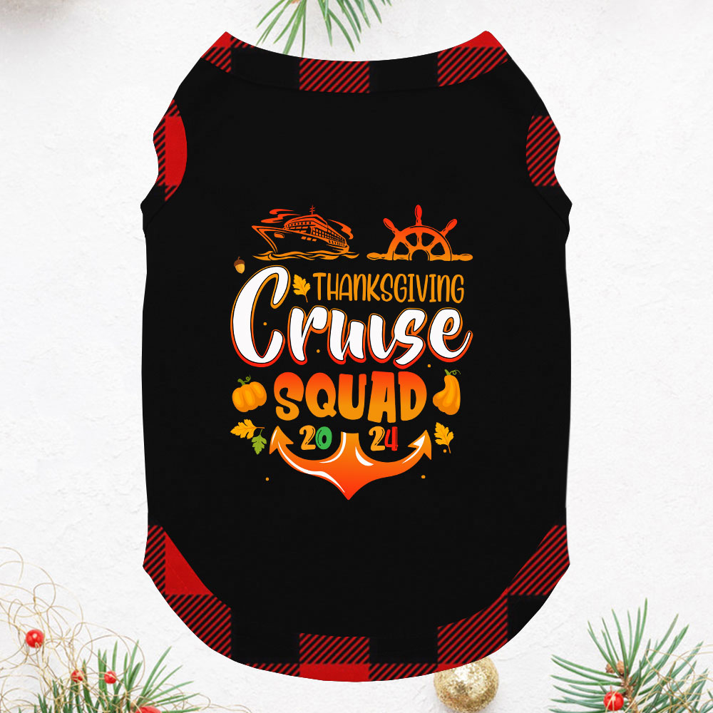 2024 Thanksgiving Cruise Squad Matching PJ Sets Short Sleeves 2024 Thanksgiving Cruise Squad Matching PJ Sets Short Sleeves