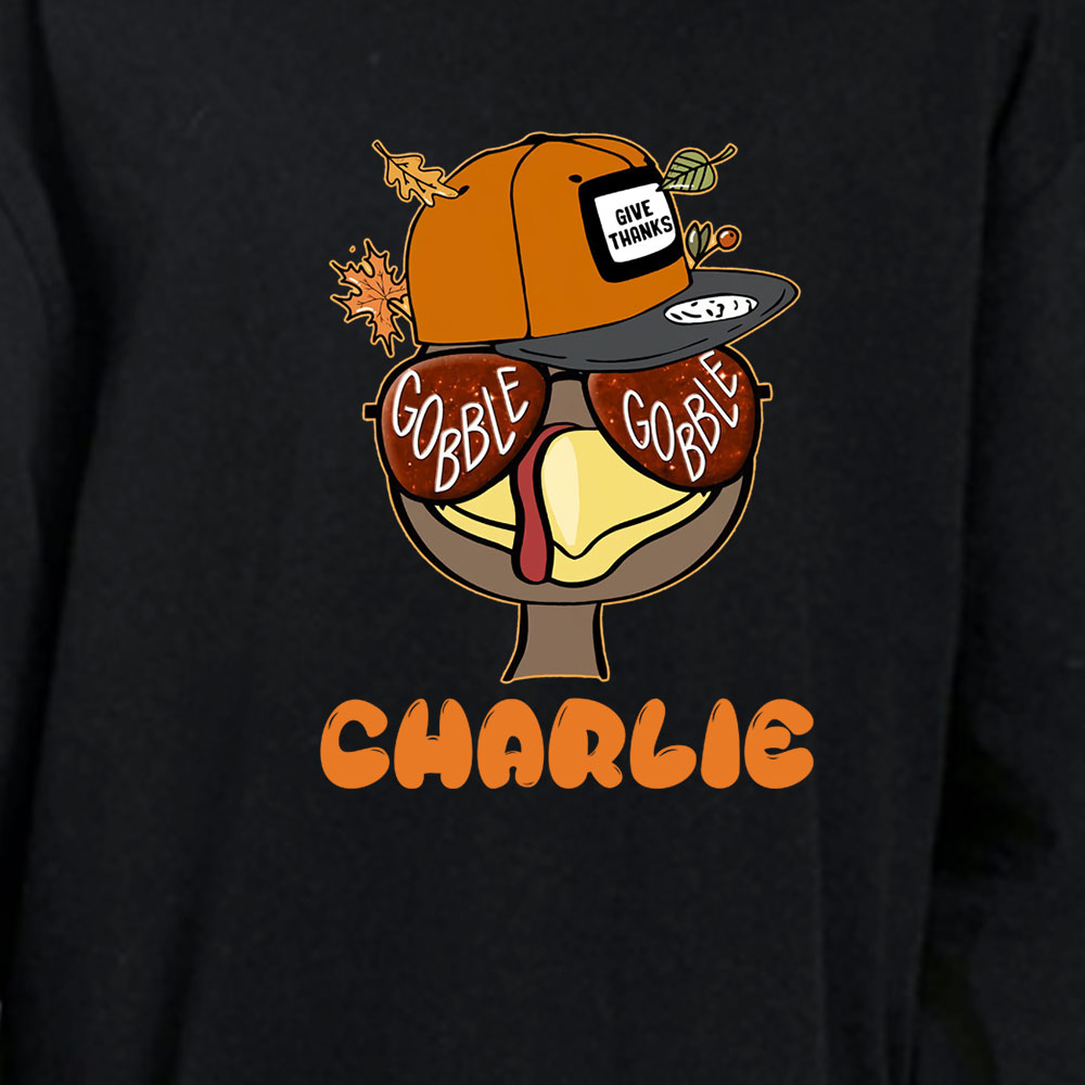 Customizable Turkey Thanksgiving PJs Sets For Family Cotton Customizable Turkey Thanksgiving PJs Sets For Family Cotton
