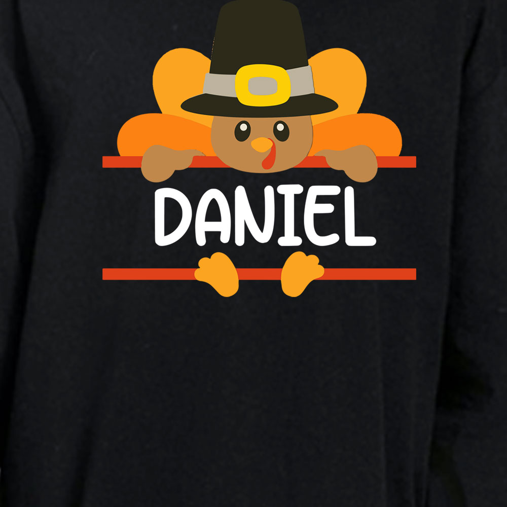 Customized Name Cotton Turkey Thanksgiving Pjs Family Customized Name Cotton Turkey Thanksgiving Pjs Family