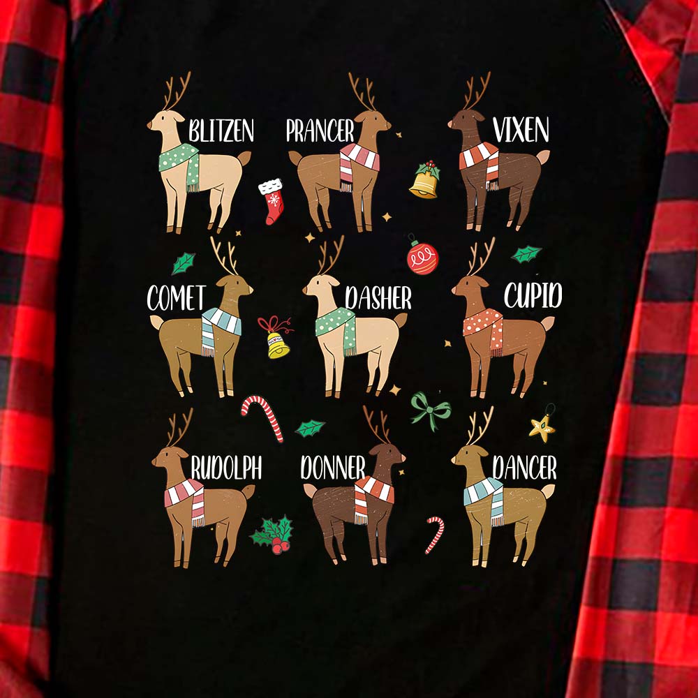 Reindeer Rudolph Matching Christmas Pjs With Dogs Reindeer Rudolph Matching Christmas Pjs With Dogs