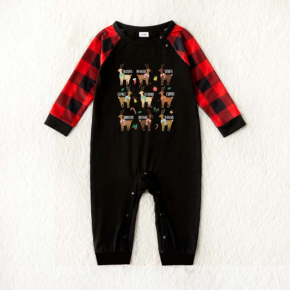 Reindeer Rudolph Matching Christmas Pjs With Dogs Reindeer Rudolph Matching Christmas Pjs With Dogs