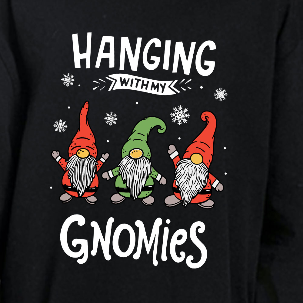 Cute Gnomies Flannel Christmas Pajamas Family Cute Gnomies Flannel Christmas Pajamas Family