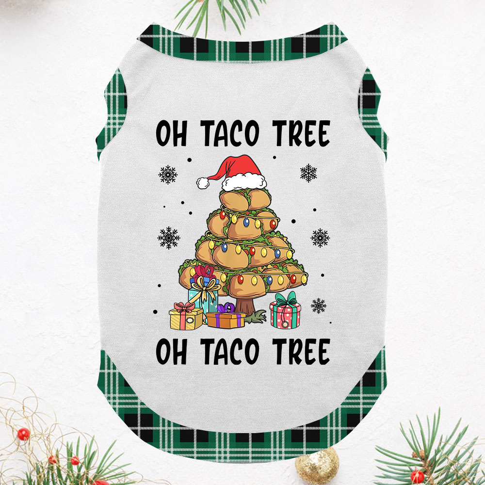 Funny Taco Tree Holiday Pajamas For The Family Funny Taco Tree Holiday Pajamas For The Family