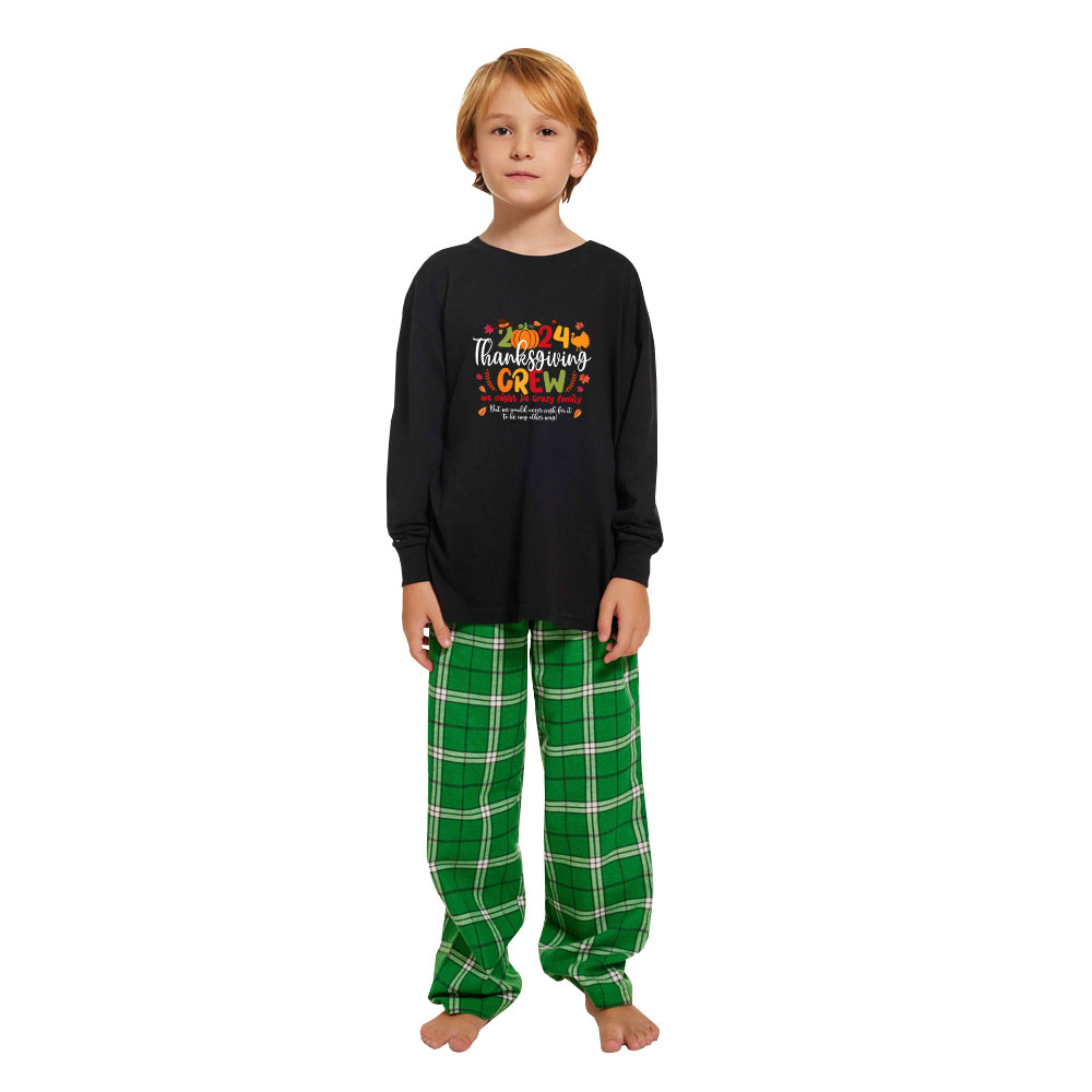 Pure Cotton Matching Thanksgiving Pajamas For Family With Infant 2024 Pure Cotton Matching Thanksgiving Pajamas For Family With Infant 2024