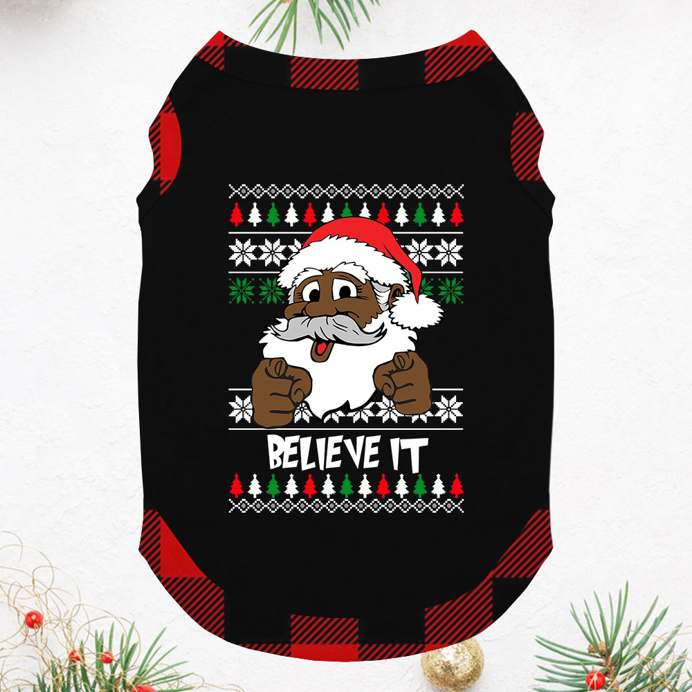 Plus Size Black Santa Claus Christmas Pajamas Family Plus Size Black Santa Claus Christmas Pajamas Family
