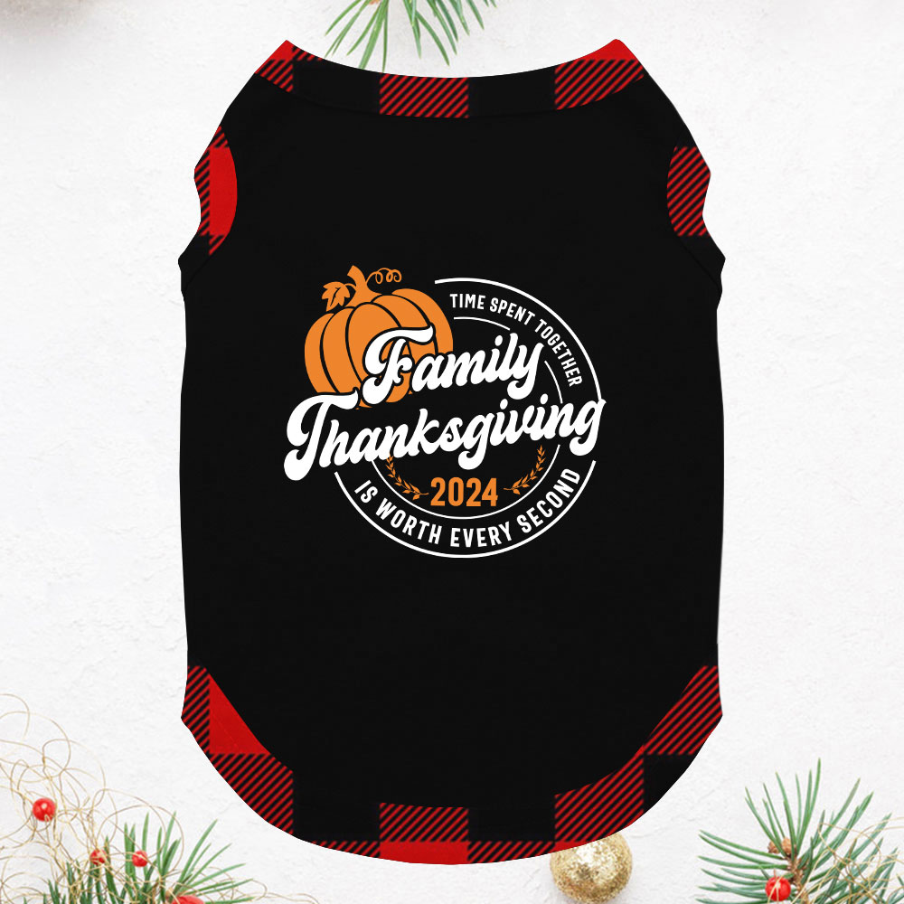 Pumpkin Thanksgiving Family Pajama Sets 2024 Short Sleeves Pumpkin Thanksgiving Family Pajama Sets 2024 Short Sleeves