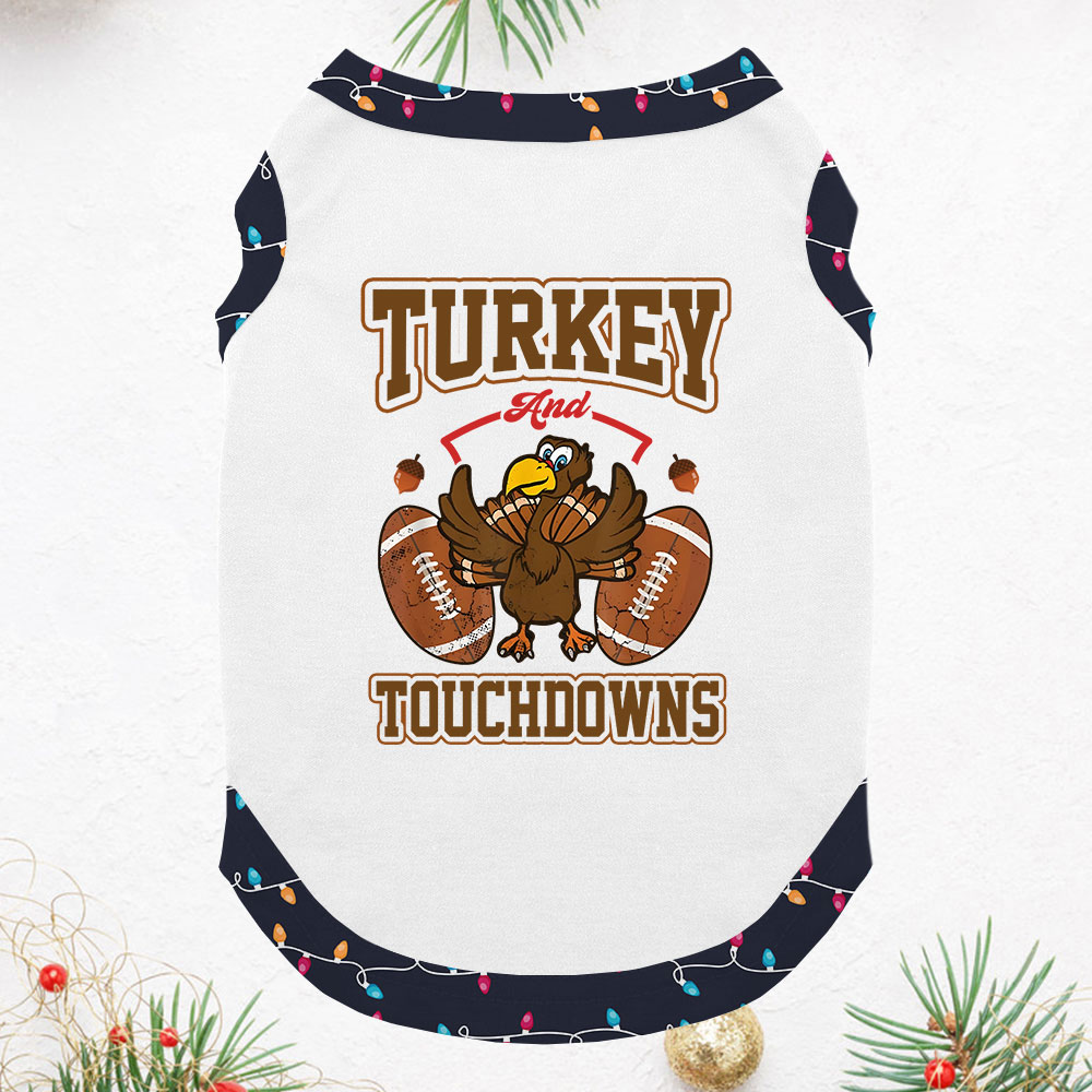 Matching Family Turkey Thanksgiving Sleepwears Short Sleeves Matching Family Turkey Thanksgiving Sleepwears Short Sleeves