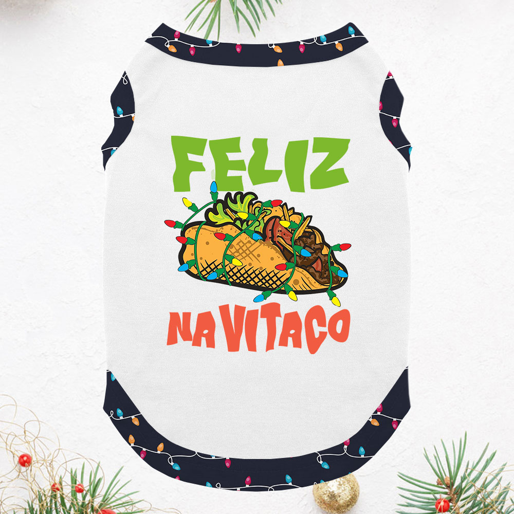 Taco Mexican Matching Christmas Pajamas Short Sleeve Taco Mexican Matching Christmas Pajamas Short Sleeve