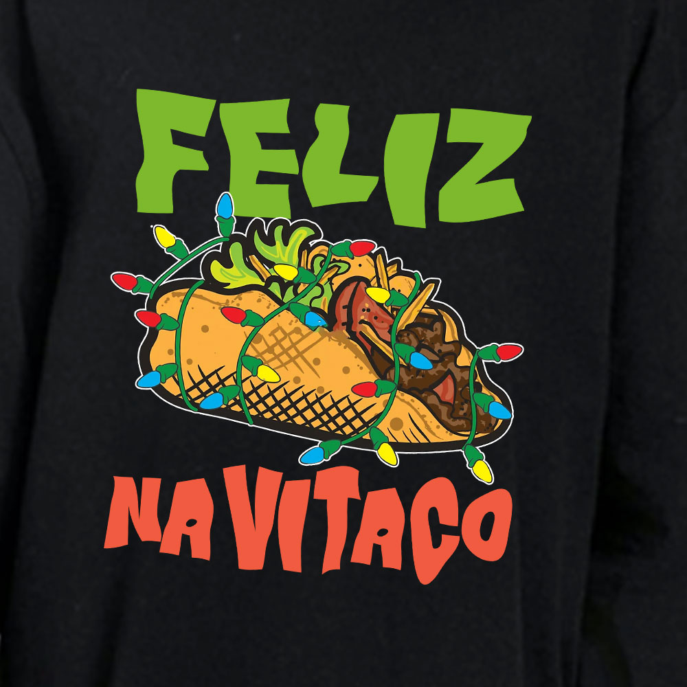 Feliz NaviTaco Mexican Cotton Christmas Pajamas Family Feliz NaviTaco Mexican Cotton Christmas Pajamas Family