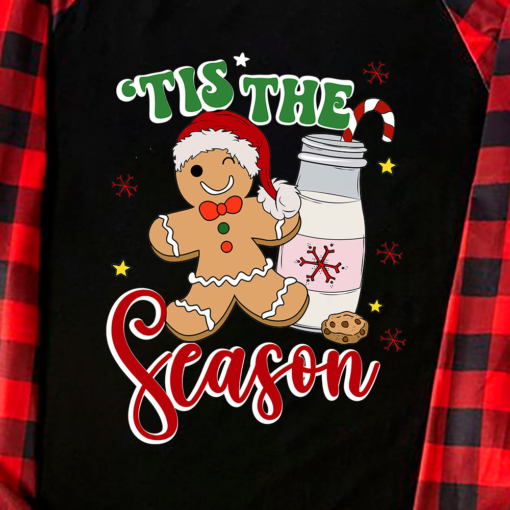 Gingerbread Blink Holiday Pj Sets For The Family Tis The Season