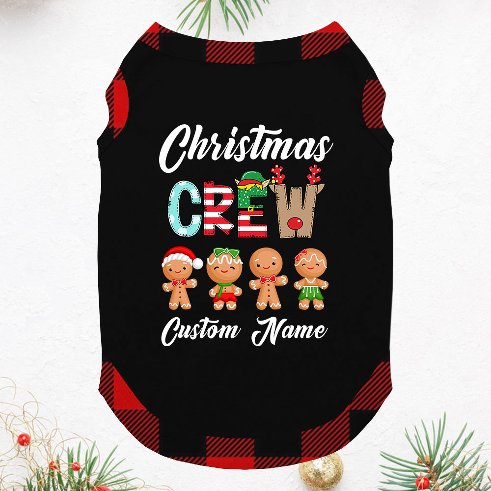 Gingerbread Cousin Crew Christmas Matching Pj's With Name Gingerbread Cousin Crew Christmas Matching Pj's With Name